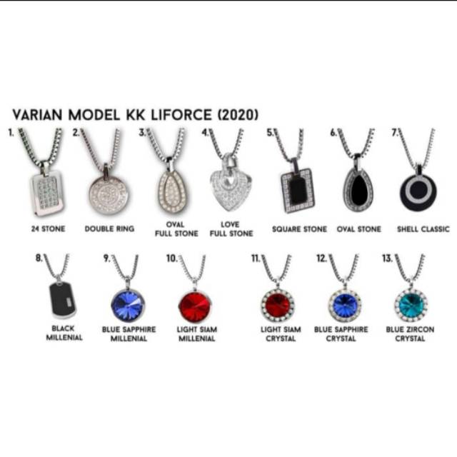 KK LIFORCE Kalung Kesehatan Anti Radiasi