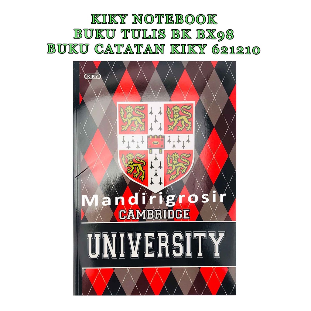 Notebook *Kiky * Buku Tulis BK BX98 * Buku Catatan 621210