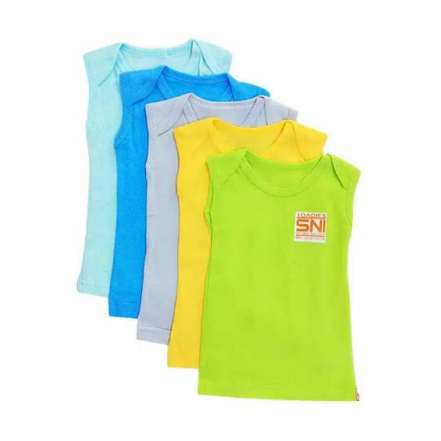 SINGLET TOADIES SNI Isi 5pcs Size S - XL
