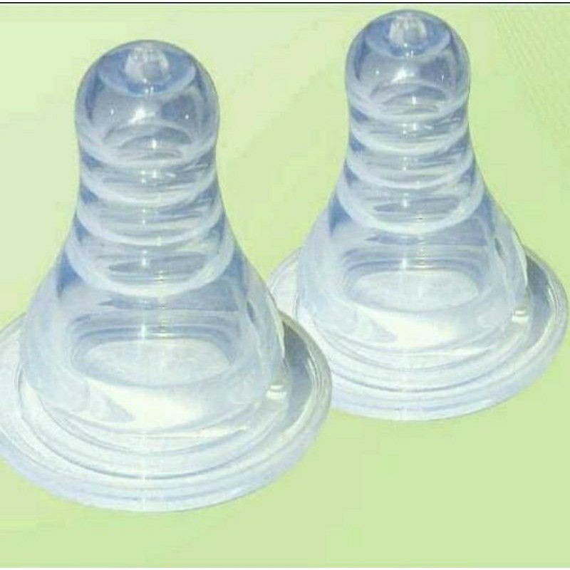 Reliable Peristaltic Nipple Ulir - Dot Bayi Bulat Ulir S M L XL