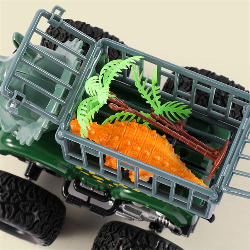 Timekey P1R6 Mainan Truk Excavator Mini Dinosaurus Untuk Anak Laki-Laki