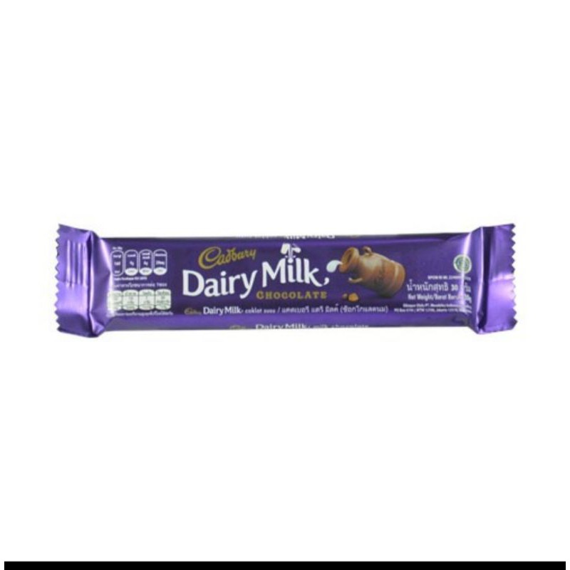 

Cadbury Cokelat Dairy Milk 30gr