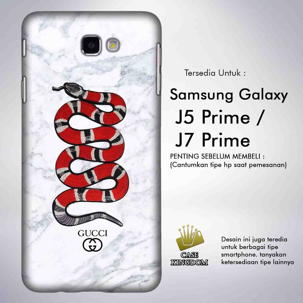 Fashion Gucci 2 Casing Custom Samsung Galaxy J5 Prime | J7 Prime Case Cover
