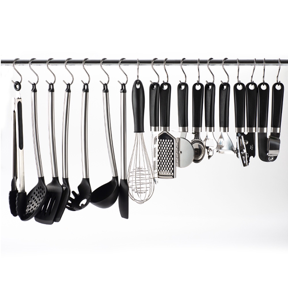 10PCS Hanging Hanger Storage Holders Organizer Household Home Essential Useful S Shaped Hooks