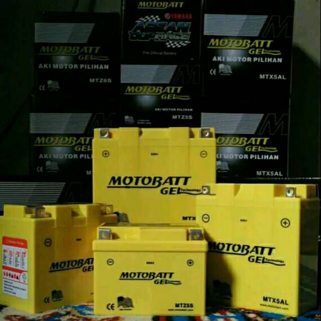 Aki kering motobatt gell mtz5s yamaha R15