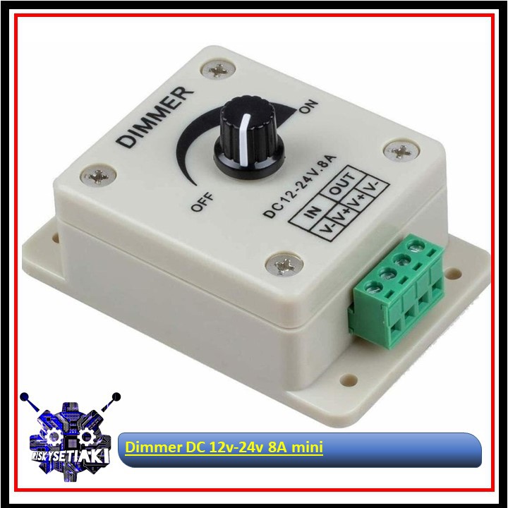 Dimmer DC 12v-24v 8A mini