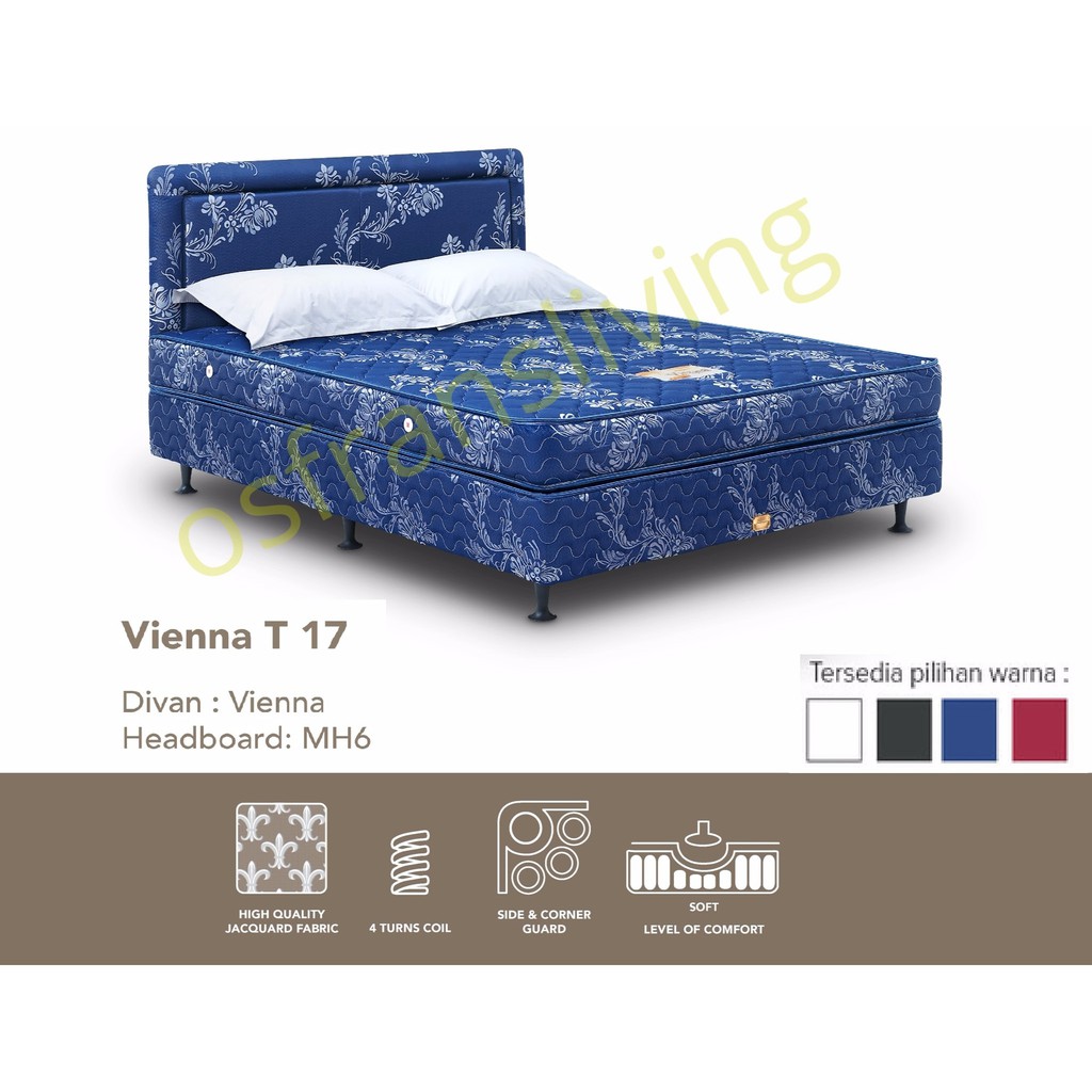 Musterring Springbed Vienna 17 - 160x200 - Hanya Mattress / Kasur