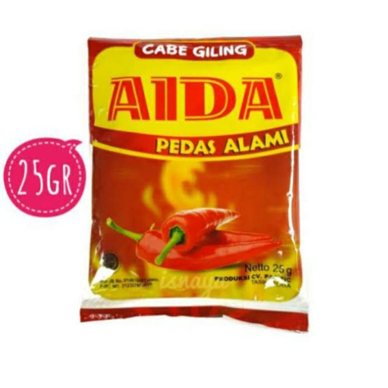 

bumbu aida (pedas)