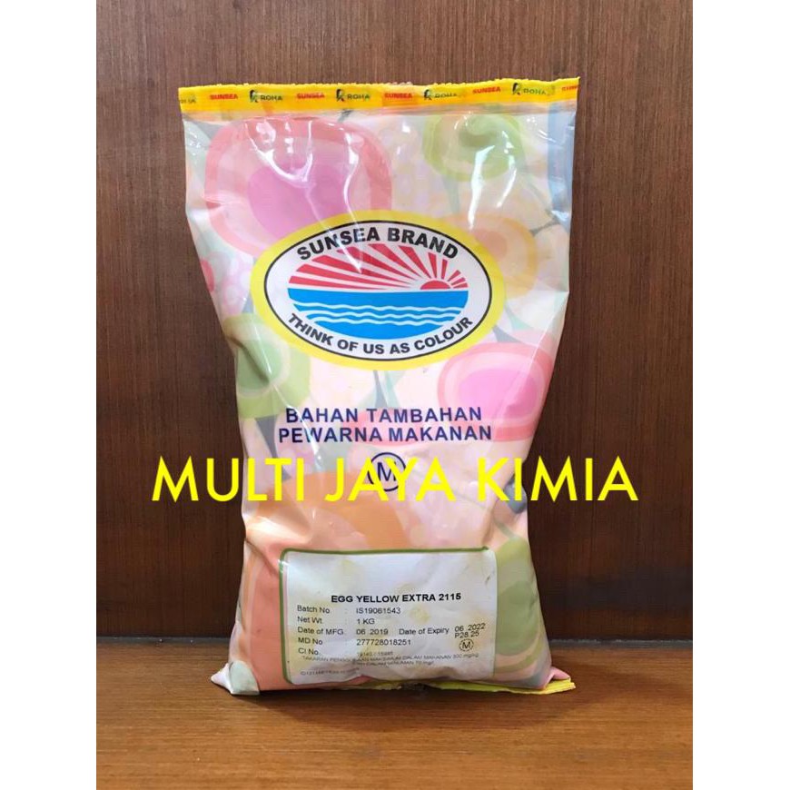 

Pewarna Makanan Egg Yellow Extra 2115 1Kg