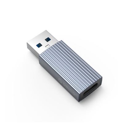 Usb A 3.1 male to type-c female adapter dongle orico charge data sync 3A 10Gbps aluminum ah-ac10