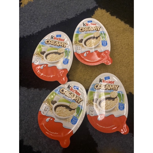 

kinder creamy milky & crunchy crispy