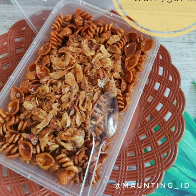 

MAUNTING makaroni MIX (KERANG SPIRAL) box