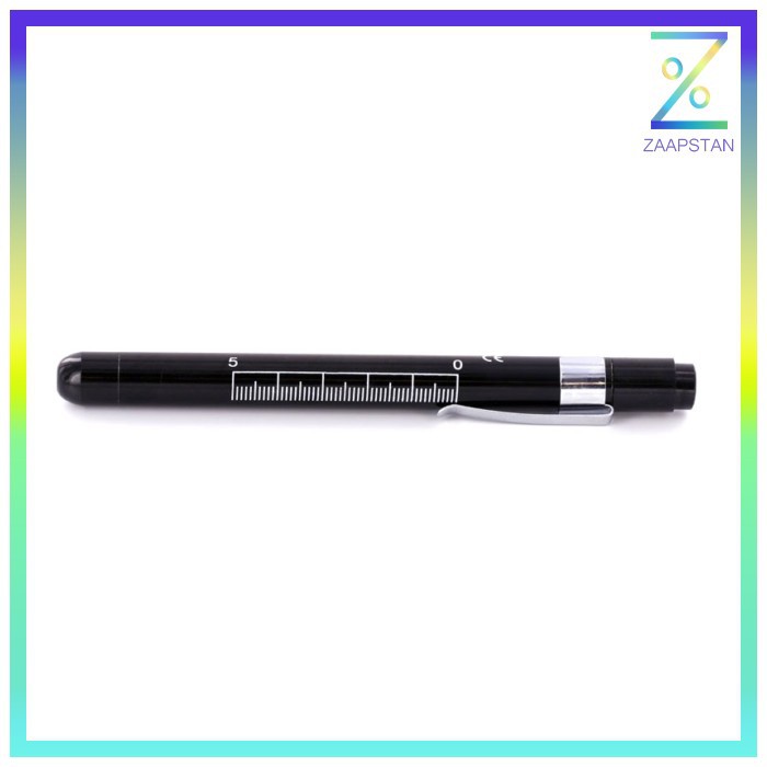 TaffLED Medical light pen Senter LED Flashlight - Ti4 - Black