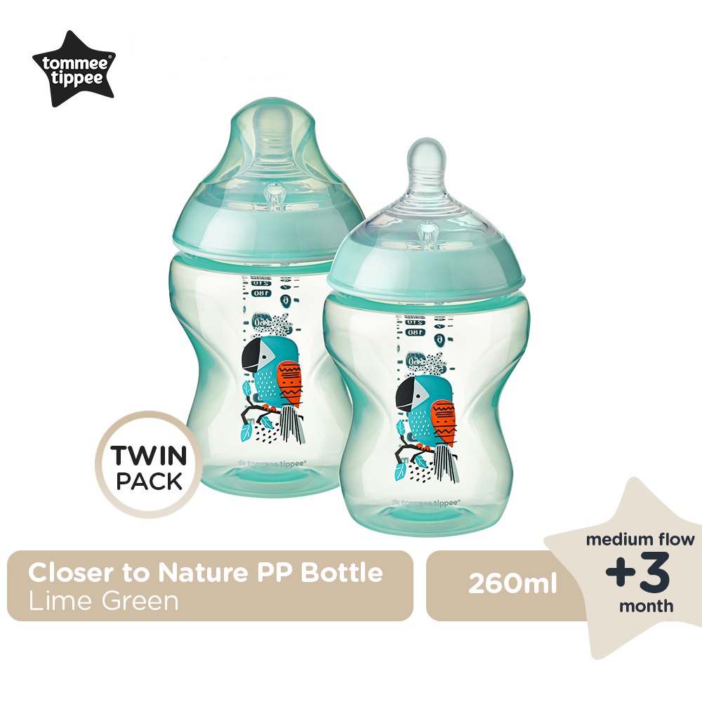 TOMMEE TIPPEE CLOSE TO NATURE PP TINTED BOTTLE 260ML