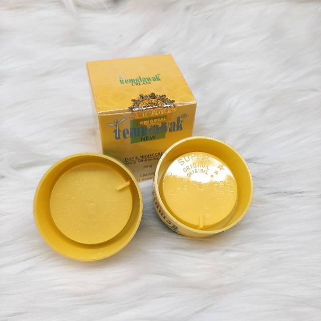 Cream TEMULAWAK ASLI ORIGINAL Hologram Super Krim Pemutih Wajah