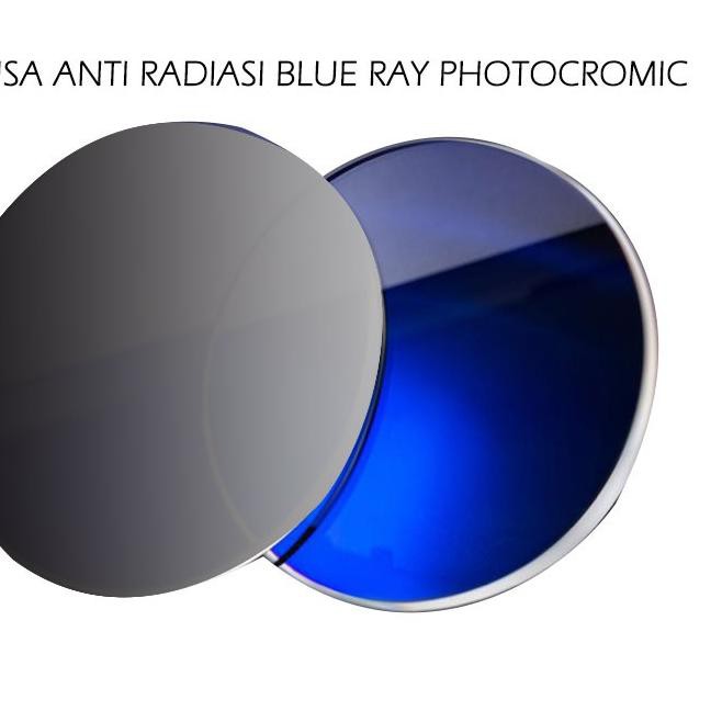 ✫ LENSA ABR PGX/ Anti Radiasi Blue Ray + Photocromic 2IN1/Minus/plus ➱