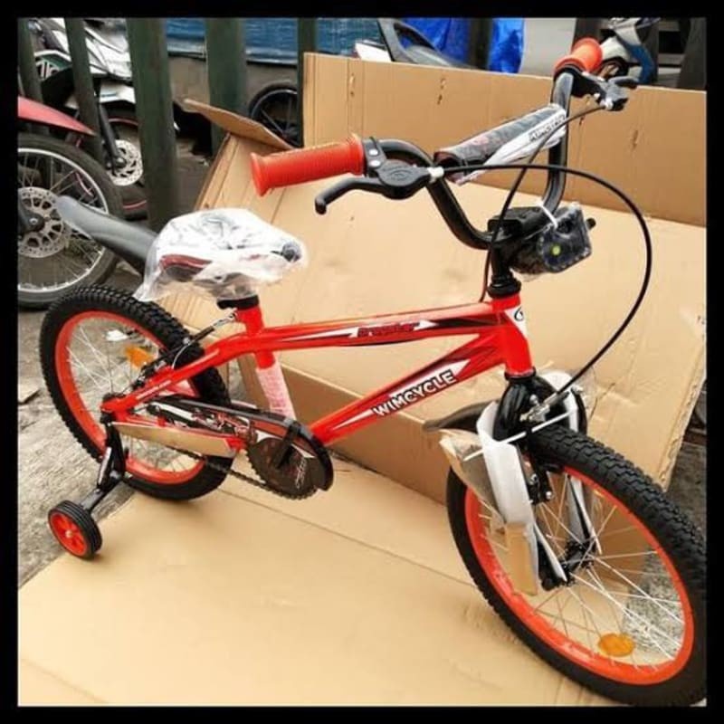 SEPEDA ANAK BMX WIMCYCLE DRAGSTER 18 inch