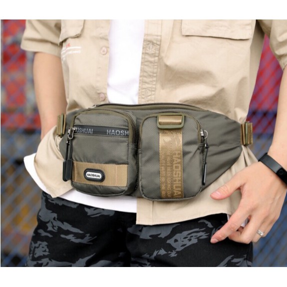 Tas Selempang Pria Tas Pinggang Waistbag 1704