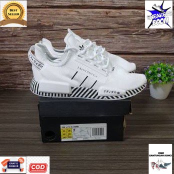Sepatu Adidas Nmd R1 V2 Dazzle Camo White