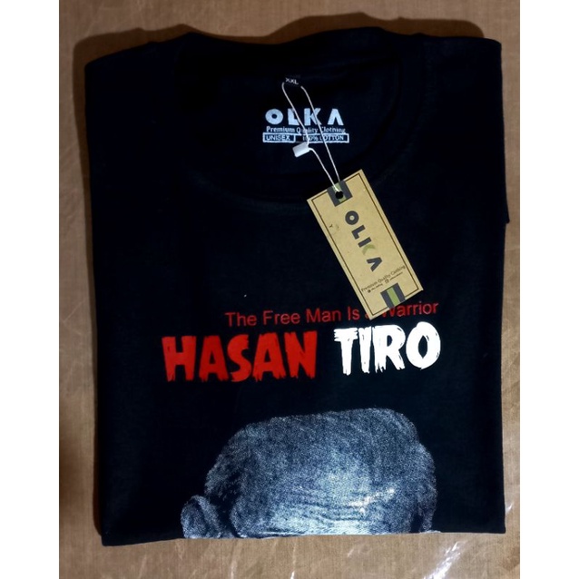 KAOS HASAN TIRO/KAOS ACEH/KAOS PAHLAWAN ACEH/KAOS SOVENIR/ KAOS ACEH