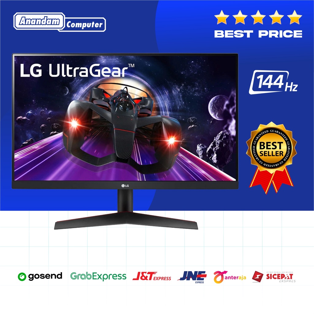 Jual LG 24GN600 - 24'' UltraGear FHD IPS 1ms 144Hz HDR Monitor | Shopee ...