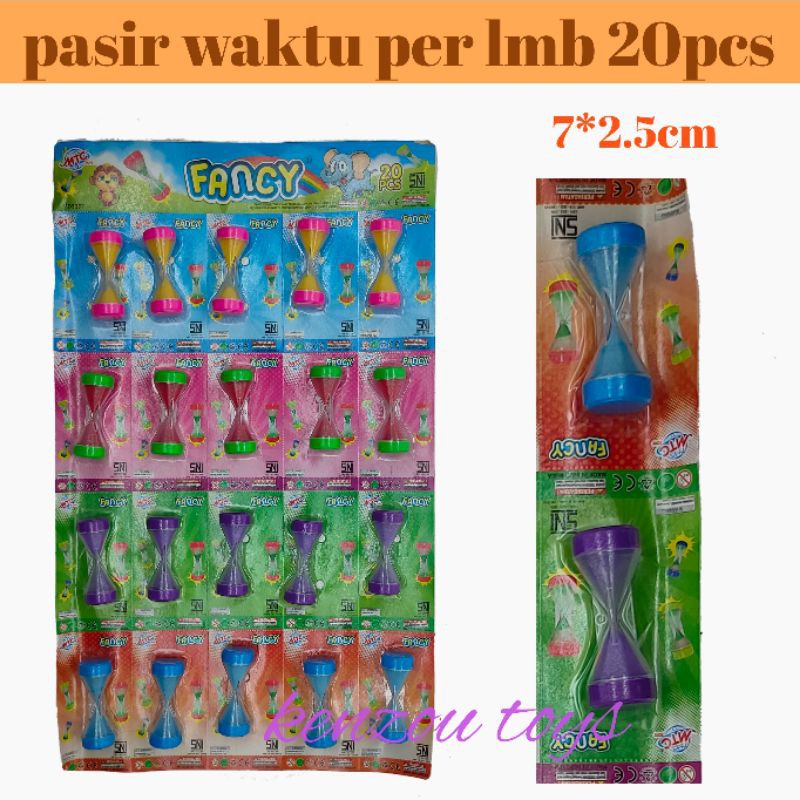 mainan pasir waktu fk 20pcs