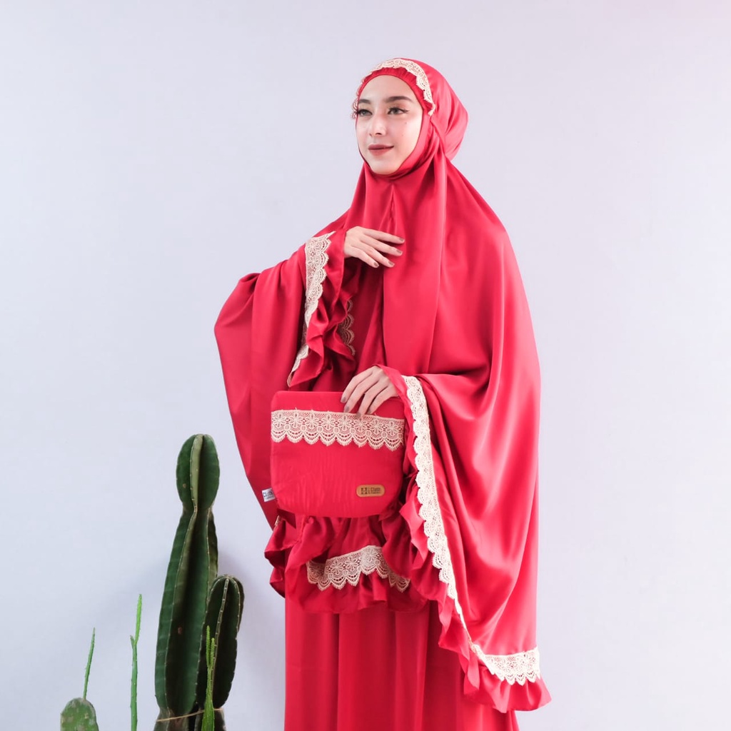 Mukena Dewasa Silk Premium HiCloth Fashion Hirima