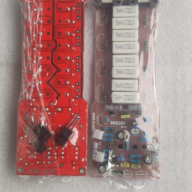 ONSALE KIT DRIVER ELITE PA SOCL 504 SLIM PLUS PCB UNTUK 4 TRANSISTOR FINAL