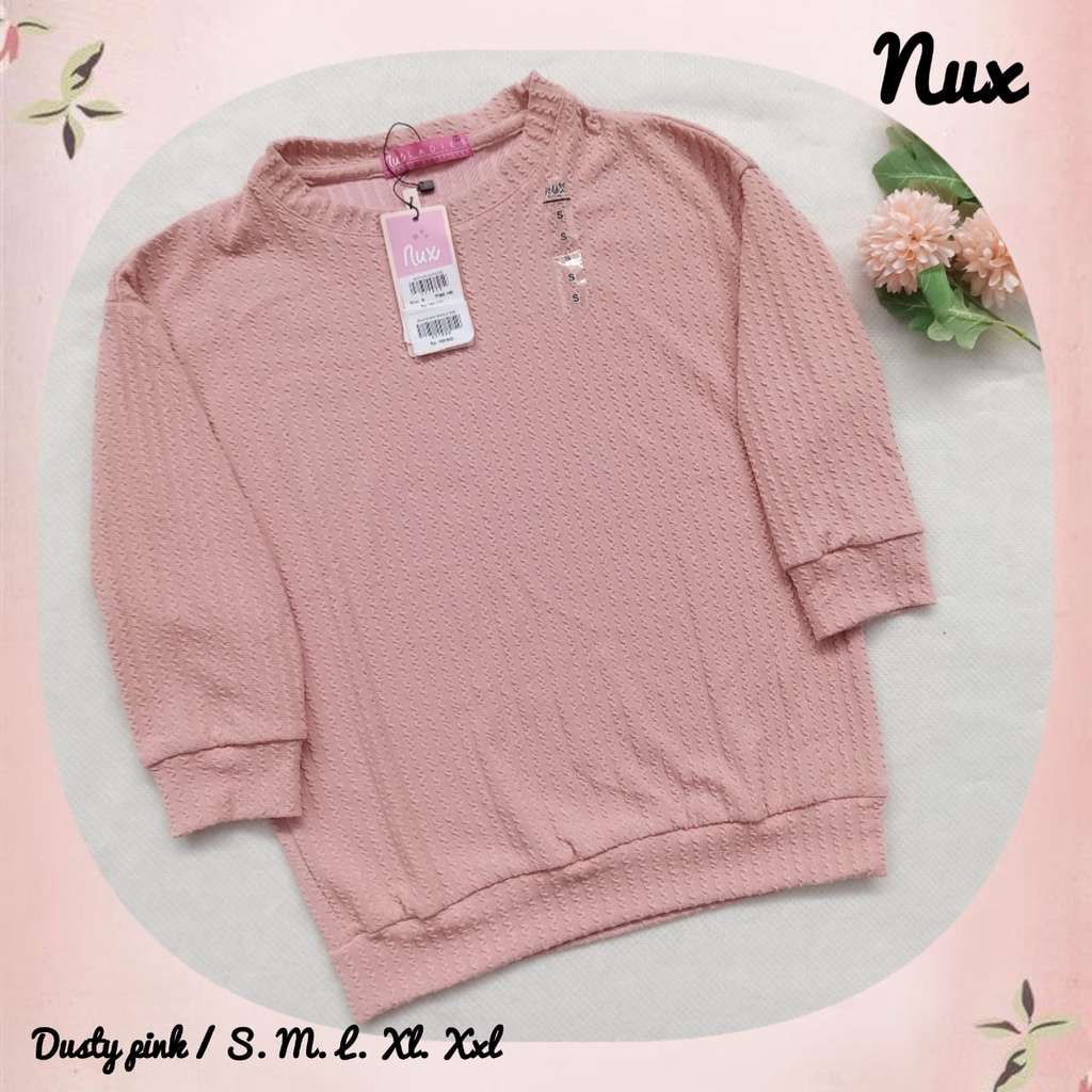 Nux / kaos nux / bottom sweater nux / kaos / sweater