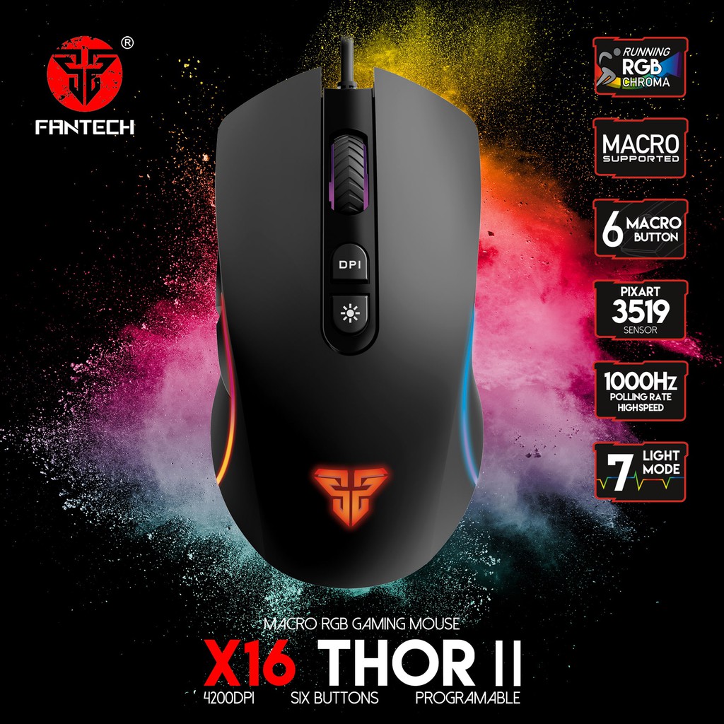 Fantech X16 THOR II - Gaming Mouse Pixart