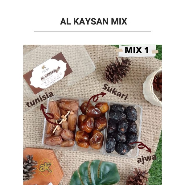 

PAKET ALKAYSAN MIX, KURMA, KACANG, KISMIS DLL