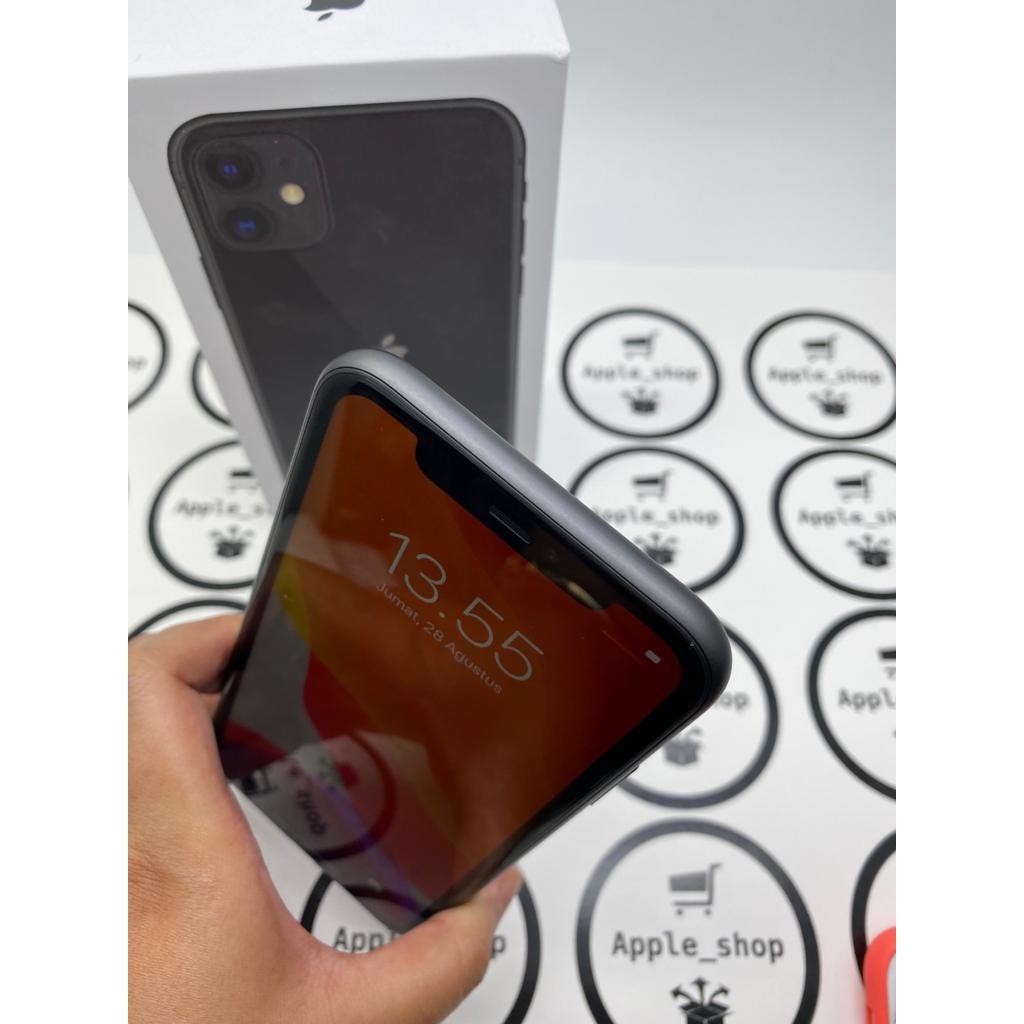 iPhone 11 64gb Black Lcd Original Mulus Original Bukan Refurbish / Rekondisi