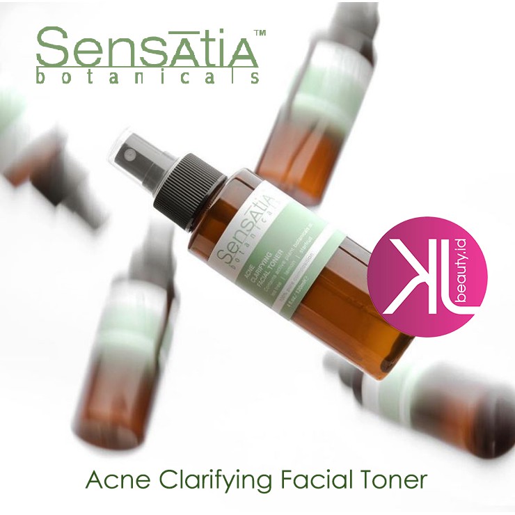 sensatia botanicals acne clarifying facial toner harga