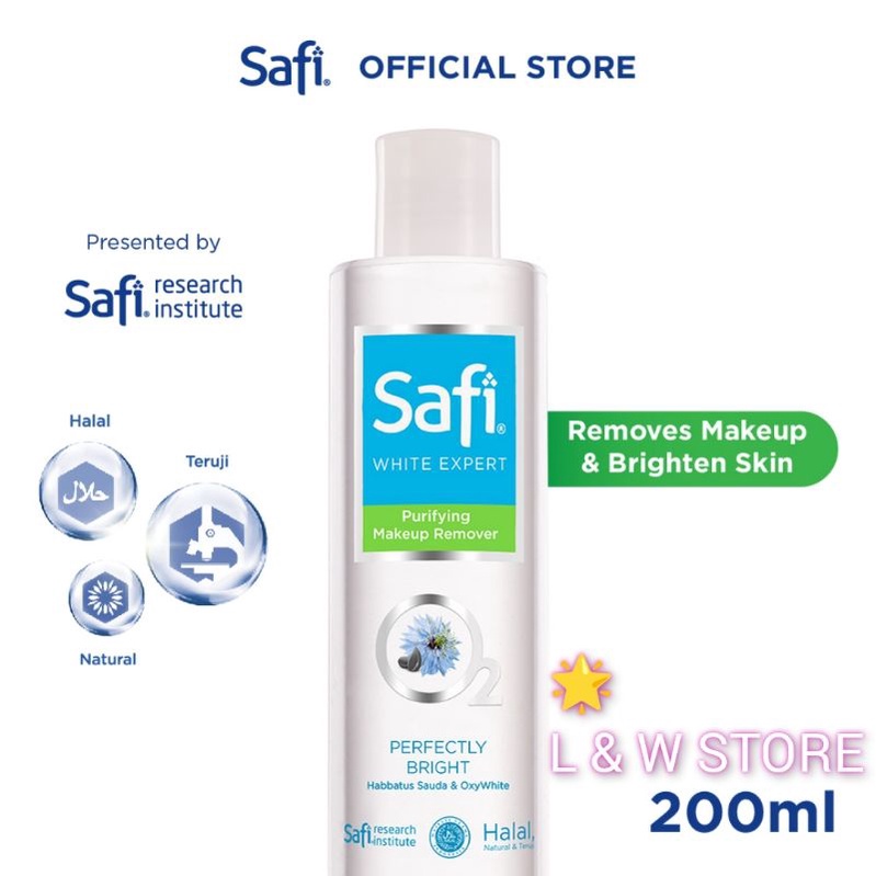 Safi White Expert Purifying Makeup Remover 200ml/HALAL