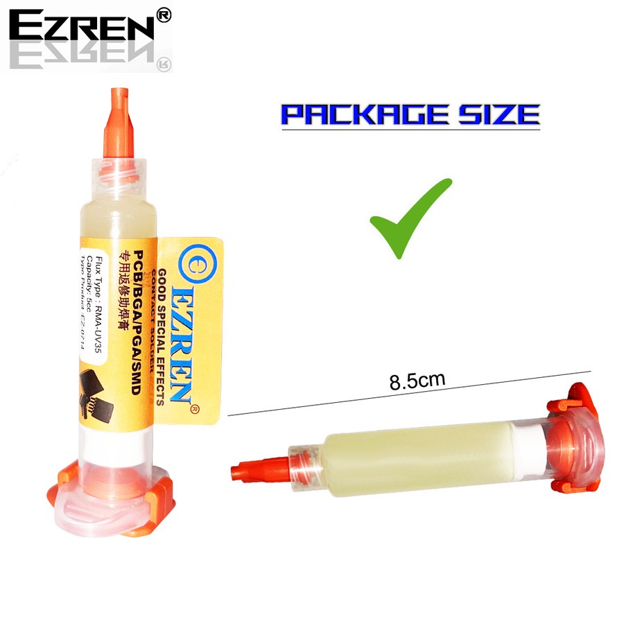 Ezren RMA-UV35 High Quality Flux Paste Solder Minyak Solder BGA SMD