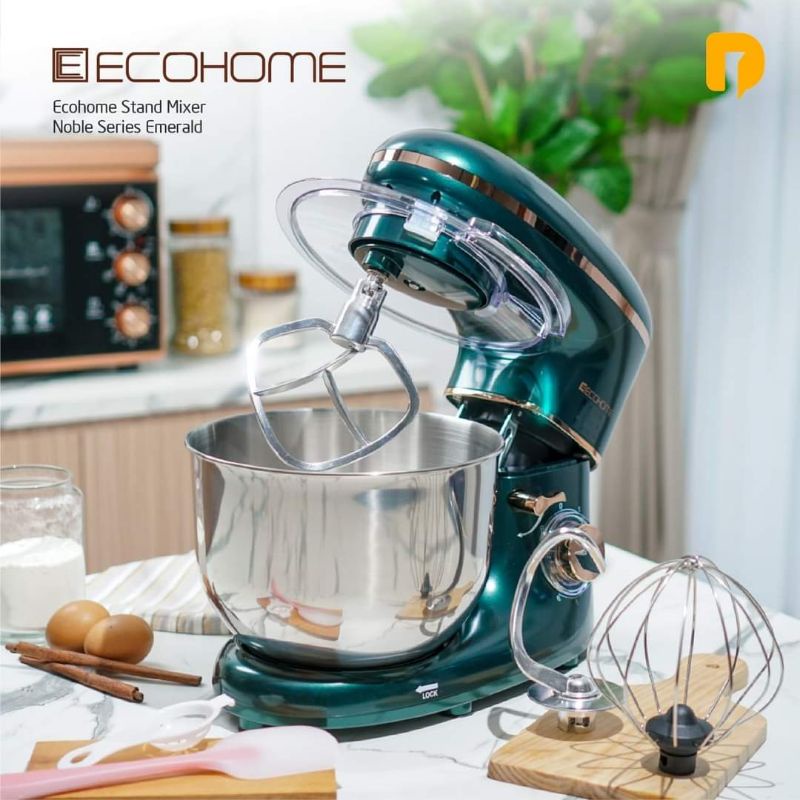 Stand Mixer Ecohome Noble Series mixser roti adonan kue donat turbo