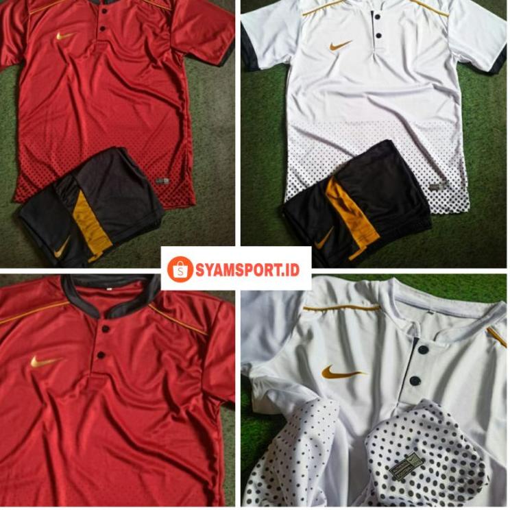 Paling Diminati.. Jersey Futsal Shanghai (Baju + Celana) / Jersey Berkerah / Jersey Bola Murah / Jer