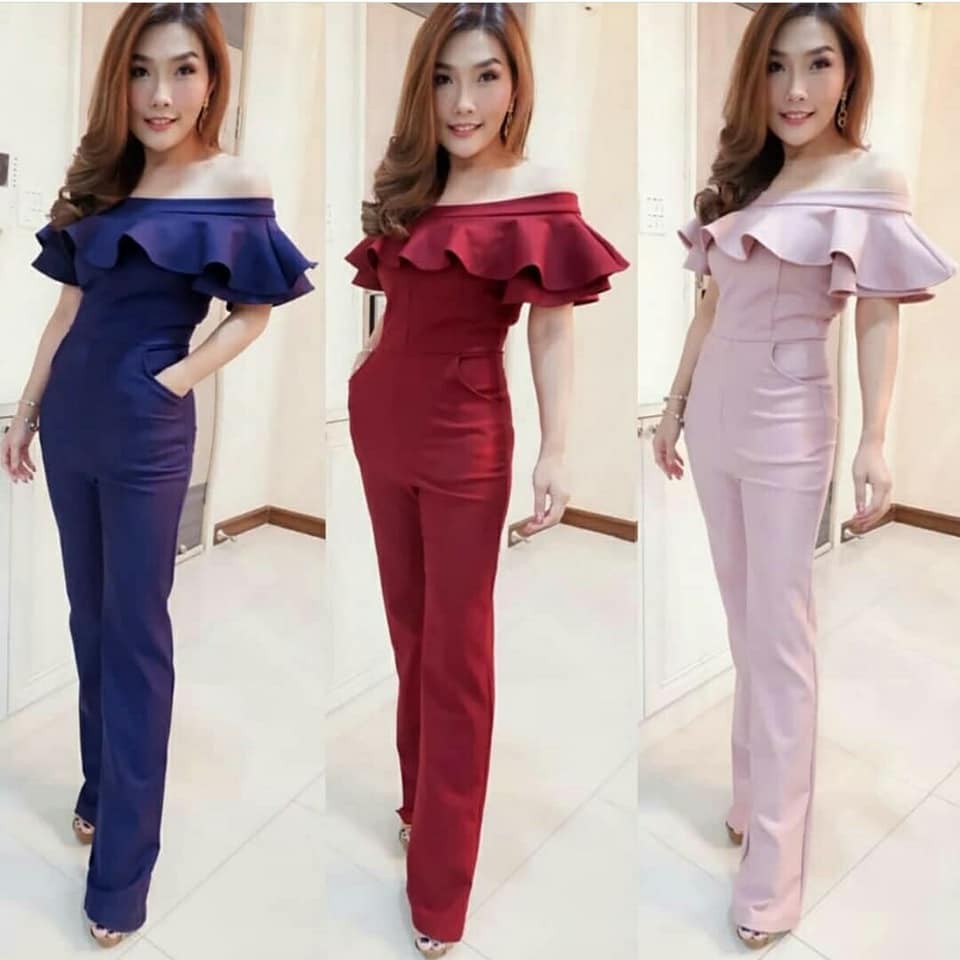 Jumpsuit Sabrina Jumpsuit Import Jumpsuit Panjang Jumpsuit RICHELLE 0855 r