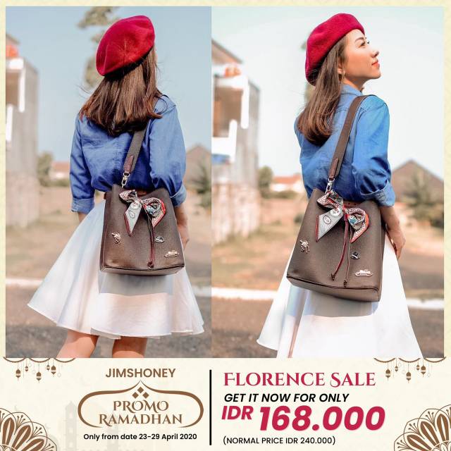 Promo tas wanita Florence bag By JimsHoney