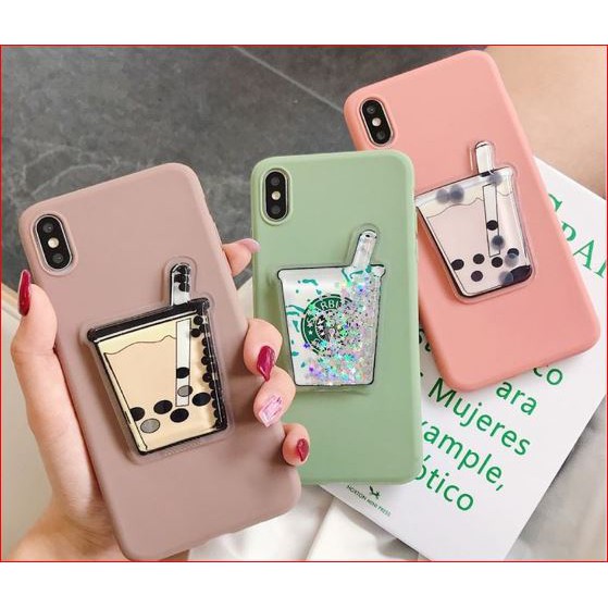 (NCS) Popsocket  Jelly Pop Socket Quicksand Gliter Motif Kartun Cute Phone Holder Expanding Import