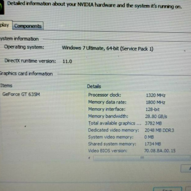 Laptop Asus K46CM Cor i7-3517U Ram 4GB HDD 1TB Doblevga Nvdia Geforce 635 2GB Gaming Editing , desain Layar 14 inc Full aplikasi siap pakai