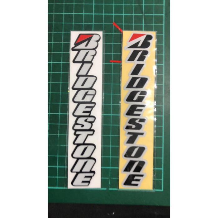 Stiker shock sticker bridgestone