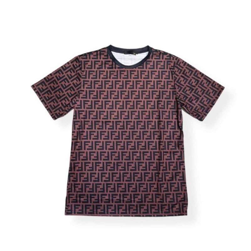 kaos pria import quality fendi