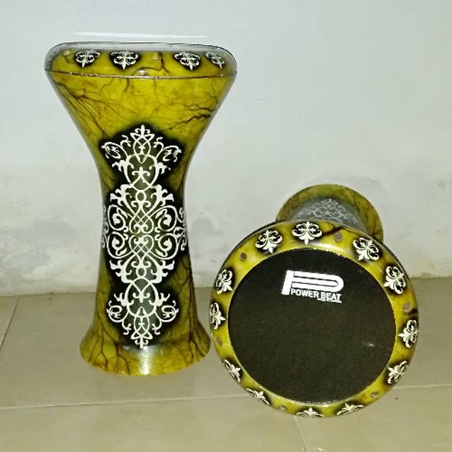 Darbuka dumbuk 8 in +mika power beat + kunci L ( bayar cod )