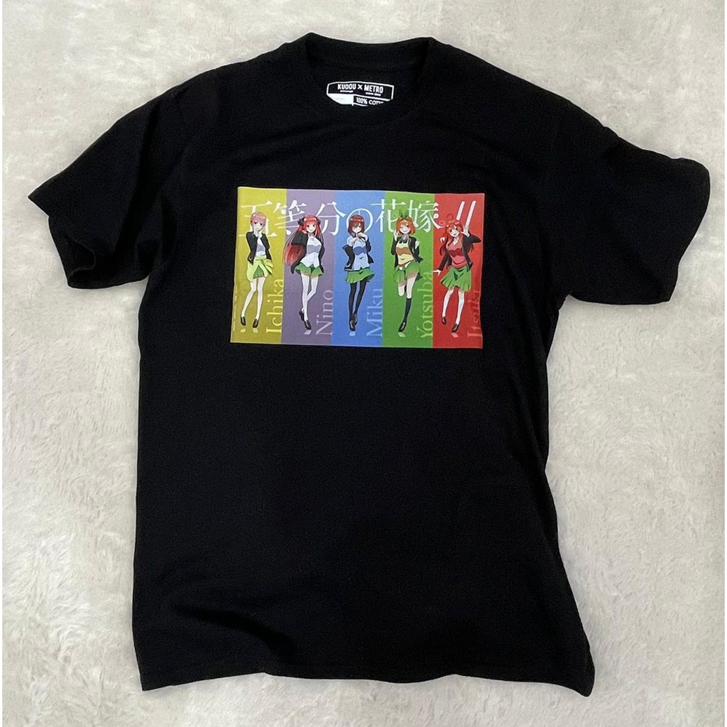 Tshirt Go-Toubun no Hanayome Anime Manga Premium