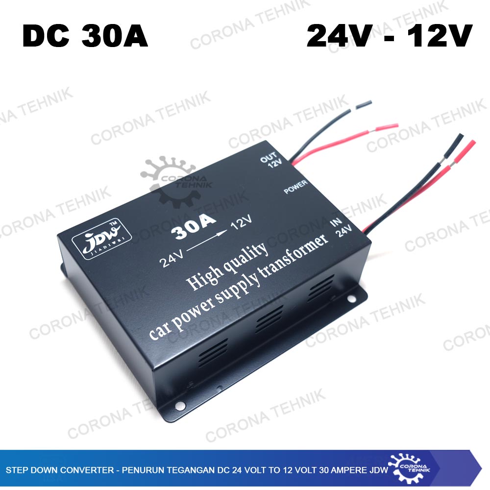 DC Step Down Converter 24 Volt to 12 Volt (30 Ampere)