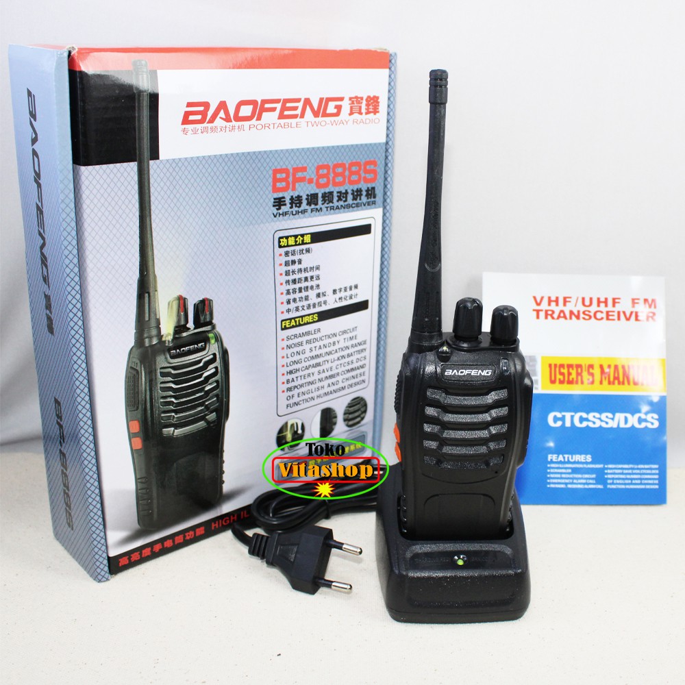 HT BAOFENG BF888S WALKIE TALKIE HANDY TALKY/ RADIO HT HANDY TALKY