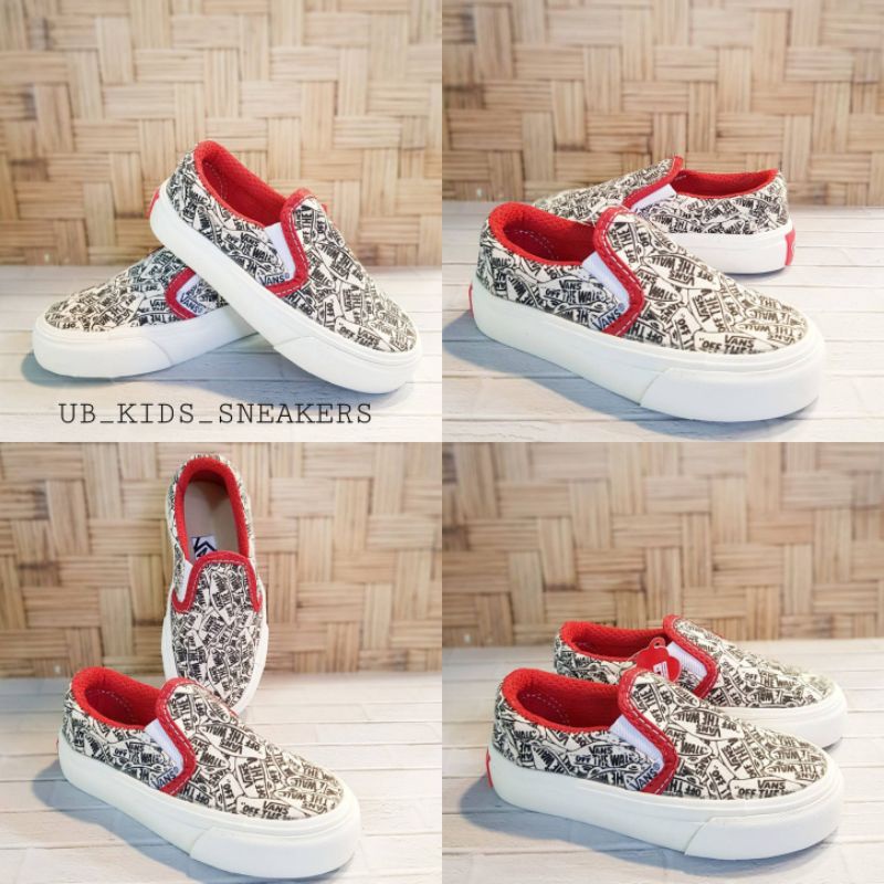 SEPATU VANS ANAK SLIPONE NEW MODEL SEPATU ANAK TERBARU