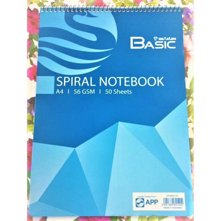 

Buku Block Note A4 Spiral Sinar Line
