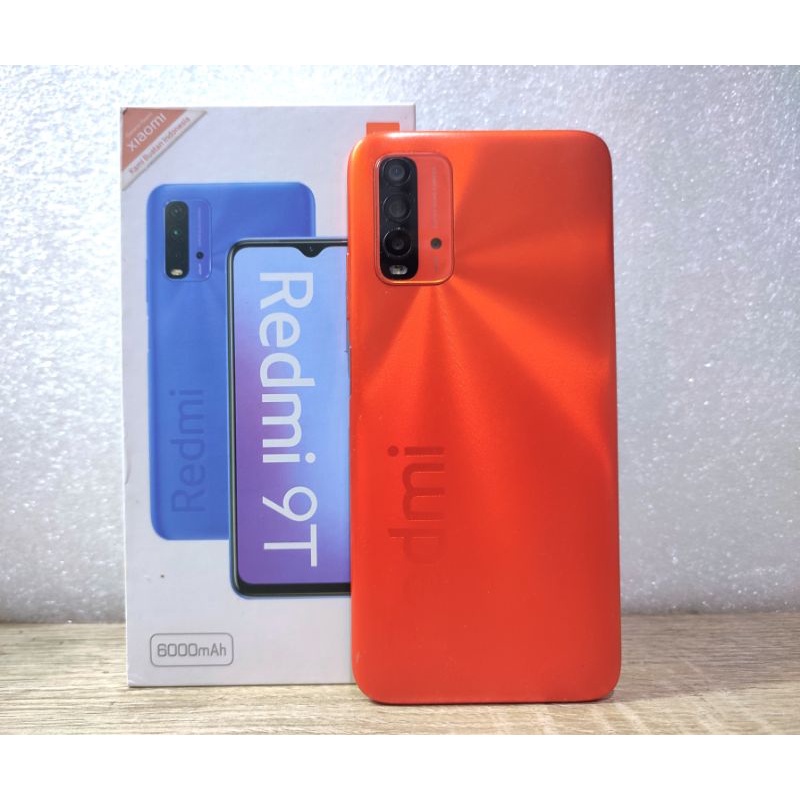 Xiaomi Redmi 9t Ram 4GB Rom 64GB second fullset